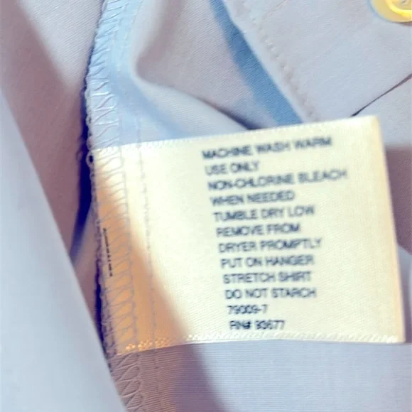 NWT Stafford Short Sleeve Shirt LG - Picture 10 of 10